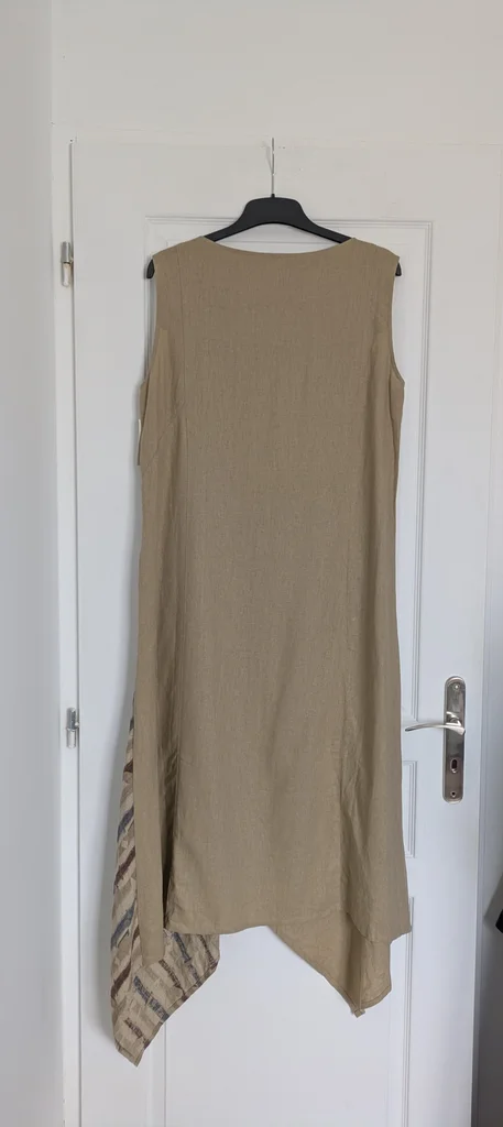 Vestido longo assimétrico novo tamanho XL – photo 2